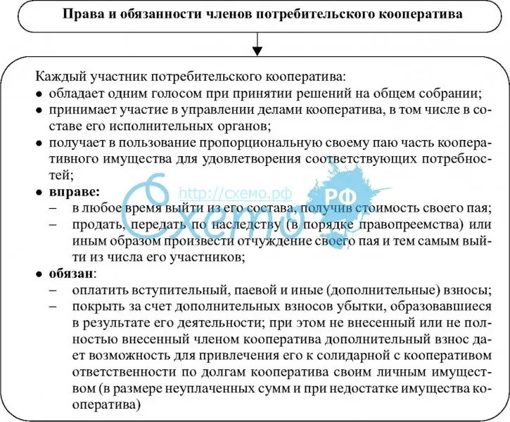 Обязанности участников потребительского кредита