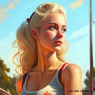 Нейросеть изображение девушек