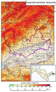Карта наманган