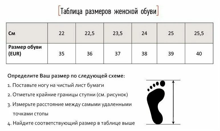 Пара по размеру ноги