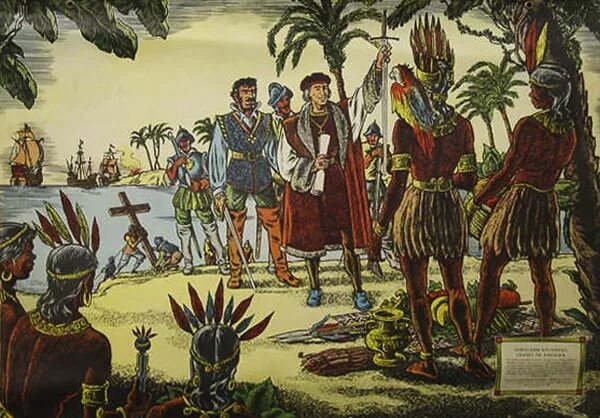Первый европеец посетивший карибские острова южную америку