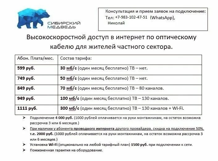 Сибирский медведь интернет. Сибирский медведь тарифы. Интернет-провайдер Сибирский медведь. Сибирский медведь список ТВ каналов.