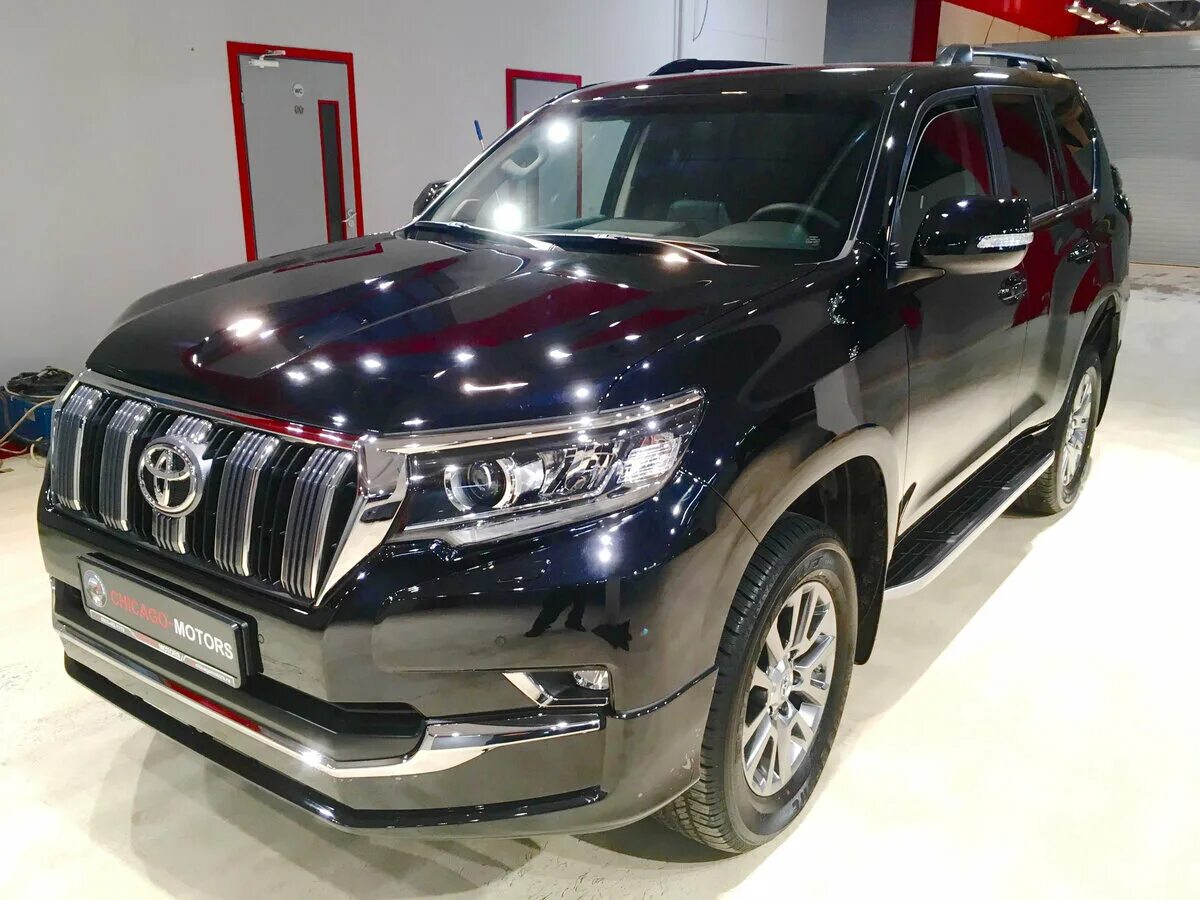 Купить прадо 150 в спб. Toyota Land Cruiser 150 2018. Ленд Крузер Прадо 2018. Тойота ленд Крузер Прадо 150 2018. Toyota Land Cruiser Prado 2018 черный.