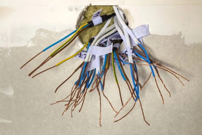 With connecting wire
