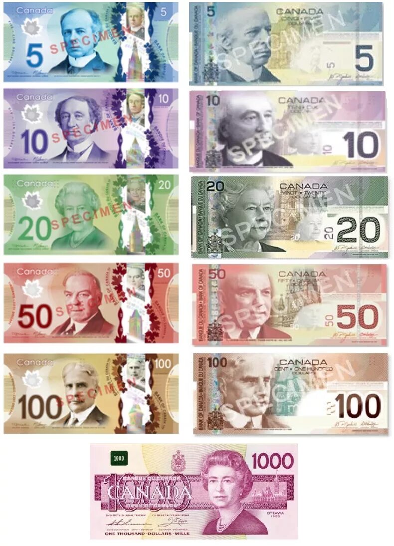 Денежные купюры Канады. Канадский доллар. Канадский доллар банкноты. Канадский доллар номиналы купюр. Канадский доллар в тенге