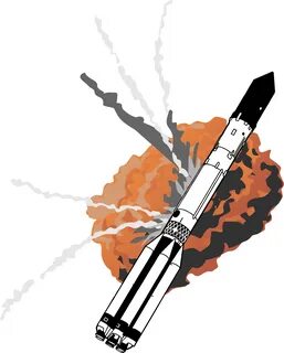 Разбитая ракета