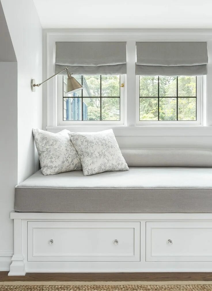 Beautiful window seat 3 #diyfurniture Window seat cushions, Diy sofa, Diy sofa t