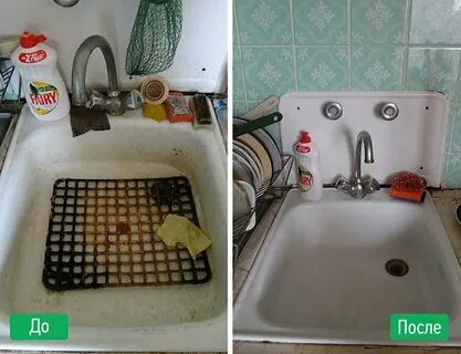 Кухня после уборки