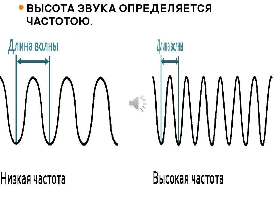 Тон звука зависит от частоты. Высота звука. Частота и высота звука. Высота звука физика. Высота тона звука физика.