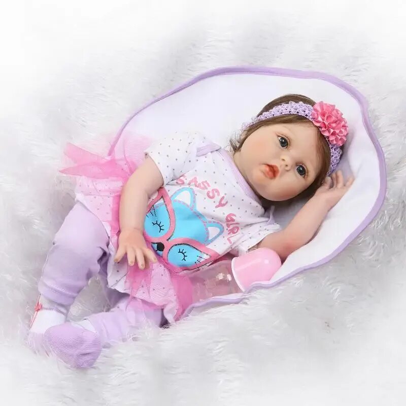 Реборн кукла девочка купить. Кукла Lifelike Reborn Baby Dolls. Кукла Reborn Baby 55 см. Кукла реборн девочка 55 см. NPKCOLLECTION кукла реборн.