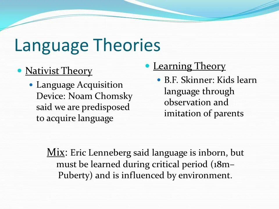 Said language. Skinner theory. language acquisition ин chomsky. language acquisition theories. theories of language learning.