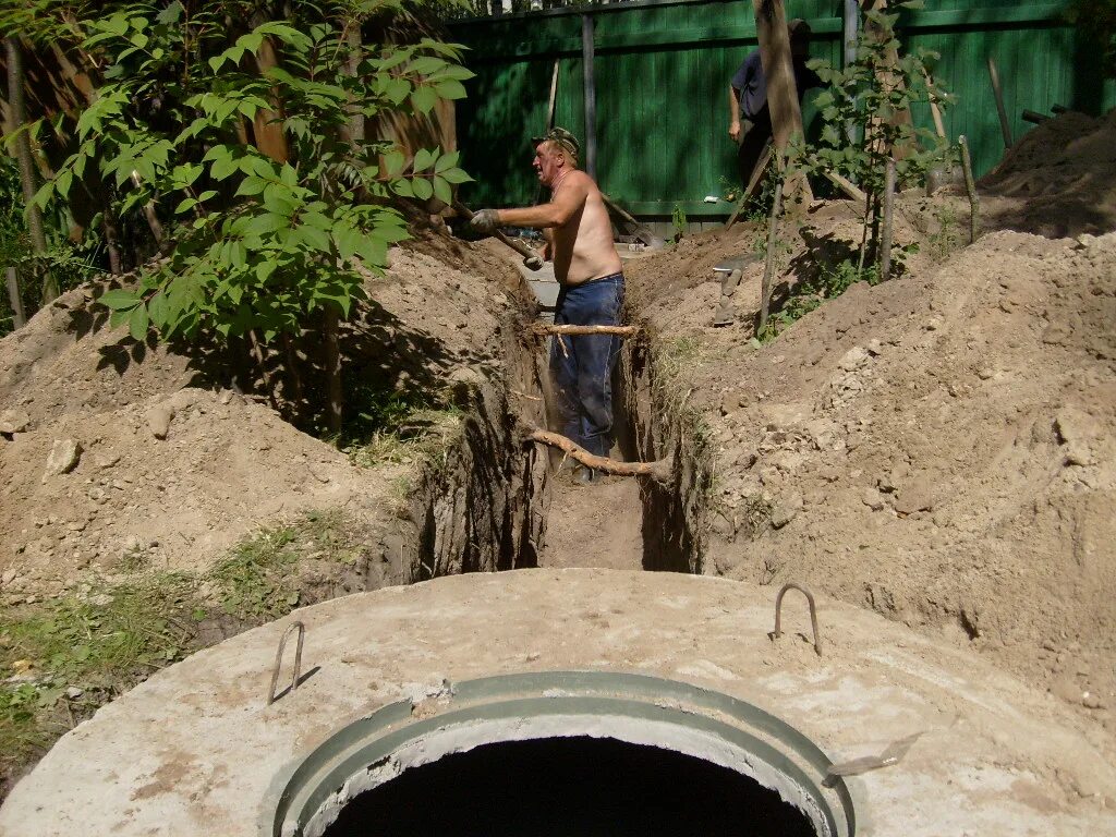Выкопали колодец воды. Врезка в канализационный колодец. Выкопать колодец для водопровода. Копаем колодец для водопровода. Копаем колодцы.