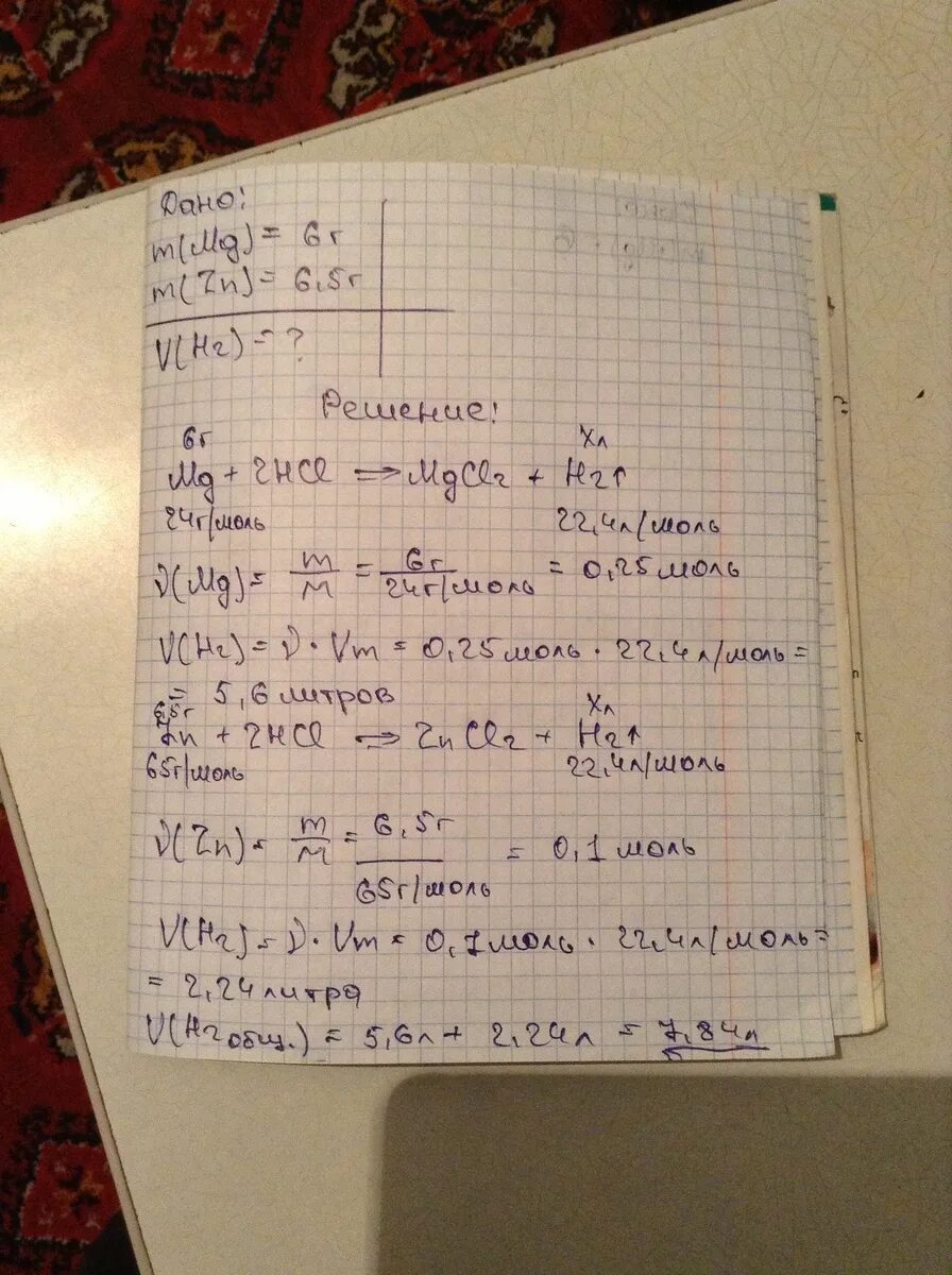 При растворении в соляной кислоте 12. В избытке соляной кислоты растворили. При взаимодействии цинка массой 6,5 г. с со. Растворение в избытке соляной кислоты. В избытке соляной кислоты растворили магний массой 7г и цинк массой 8,5.