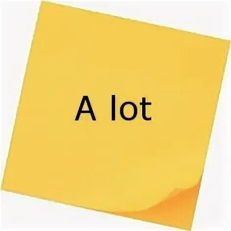 You are right a lot