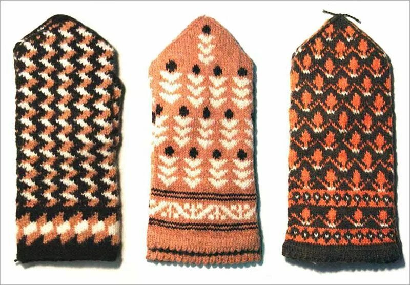 Варежки 1. Первые варежки викингов.