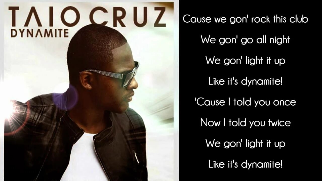 Taio Cruz Dynamite. Dynamite Тайо Круз. Dynamite Taio Cruz текст. Taio cruz she s like