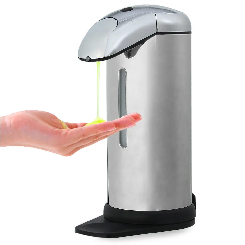 Бесконтактный диспенсер для мыла Touchless Soap Dispenser. Automatic Soap Dispenser 500ml. Диспенсер (дозатор) для жидкого мыла Touch Soap Dispenser 400 ml. Сенсорный дозатор для мыла 500 мл с поддоном. Купить автоматический диспенсер