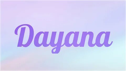 Даян какое имя