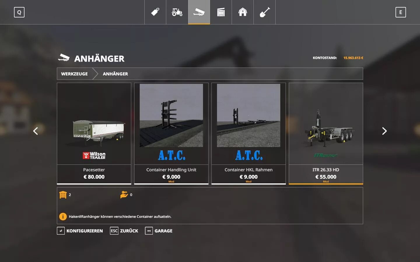 Global pack mod