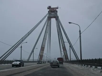 Октябрьский мост сегодня