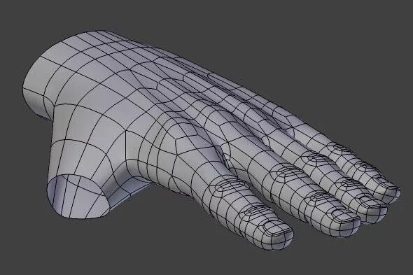 3d модель линии