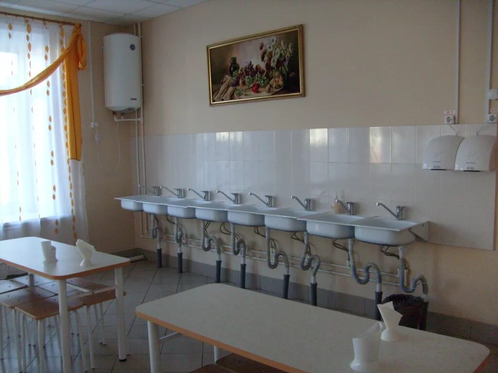 Примеры школьных столовых