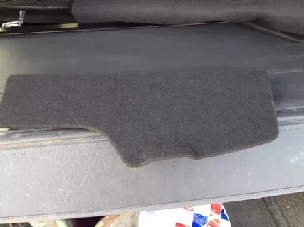 Перетяжка багажника карпетом