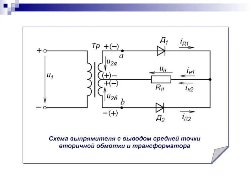 Схема однофазного выпрямителя со средней точкой трансформатора. Схемы включения трансформаторов для выпрямительных установок. Трансформатор с выпрямителем. Выпрямитель переменного тока в постоянный 220в.