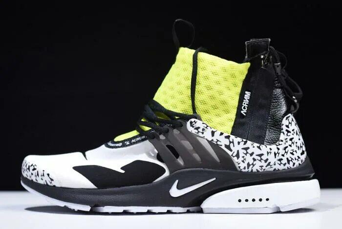 Acronym x Nike Air Presto Mid Black. Nike x Acronym BL 600. Nike Green & Grey Nike Air Presto Mid Sneakers. Air Presto Acronym.