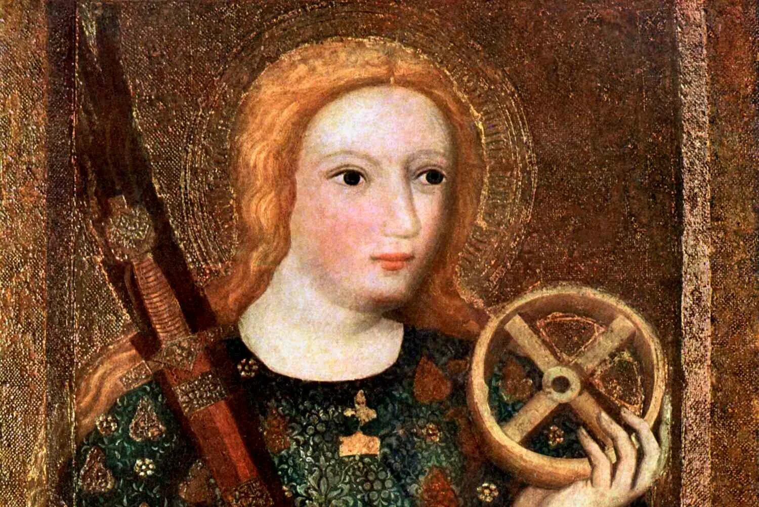 Святая картина. Екатерина Александрийская. Святая Екатерина Александрийская Рафаэль. Колесование Екатерины Александрийской. Монастырь Святой Агнессы.
