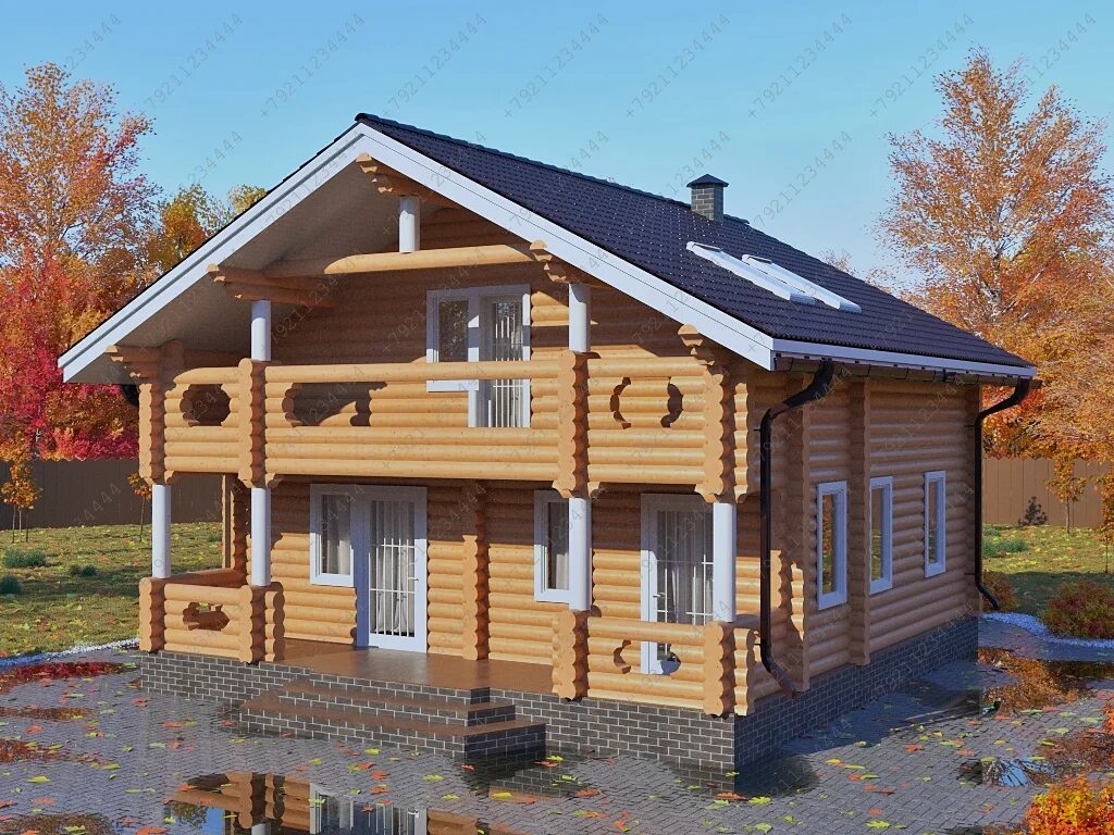 Срубы домов тюмень
