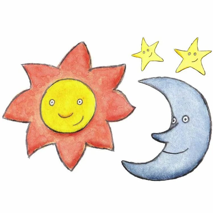 Солнце звезды 9 класс. Солнце Луна и звезды. Луна звезда и солнце детский. Рисование солнце и Луна. Солнце и Луна рисунок.