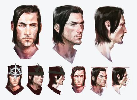 Dragon Age Inquisition, Concept Art, Demand, Character Design, Faces, Portr...