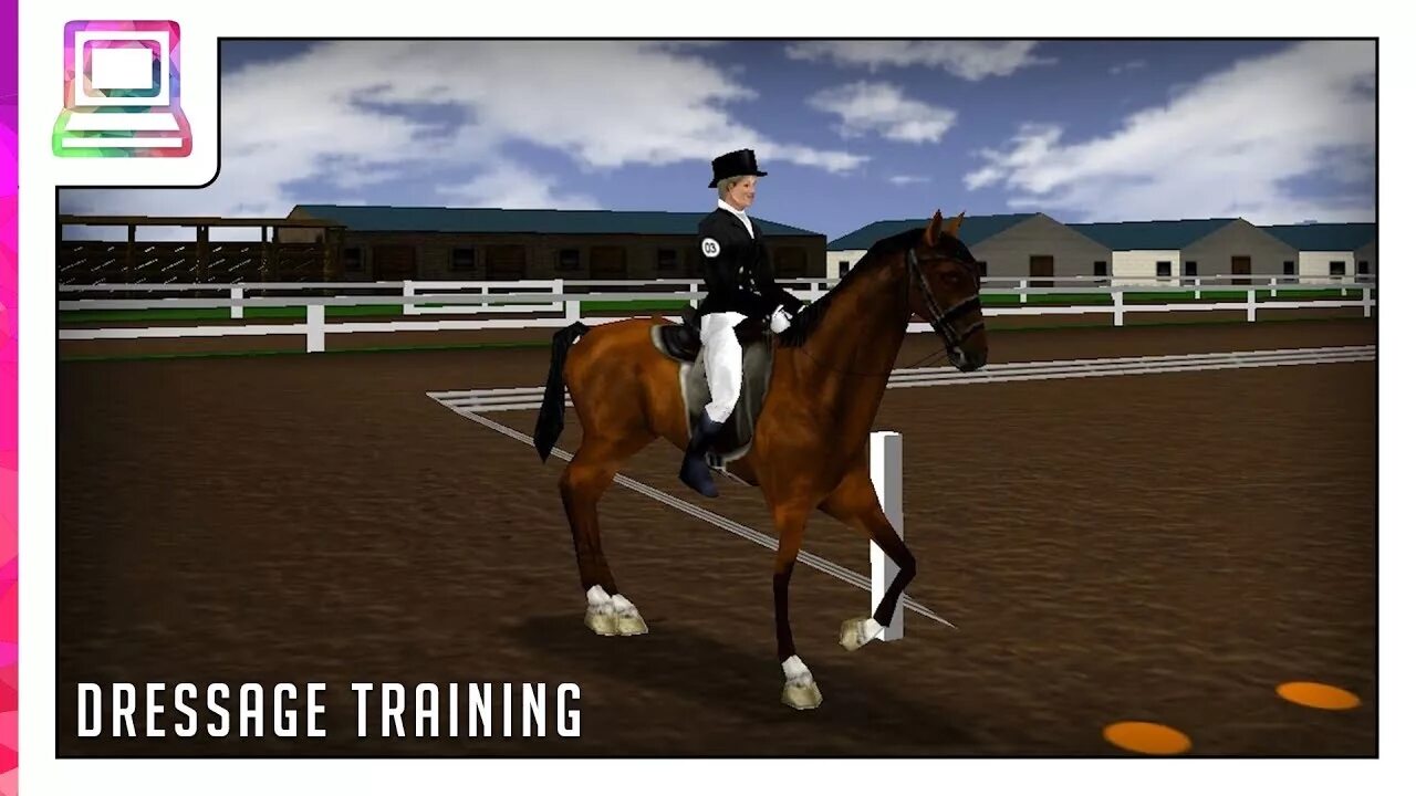 Игра Lucinda Green's Equestrian Challenge. Equestriad 2001. Dressage game.