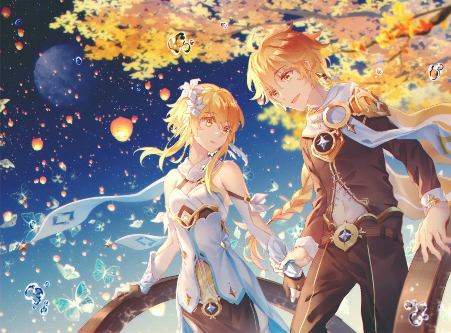 Итер и люмин геншин. Геншин. Ноэль геншин импакт арт. Итер и люмин геншин. Итер и люмин геншин.