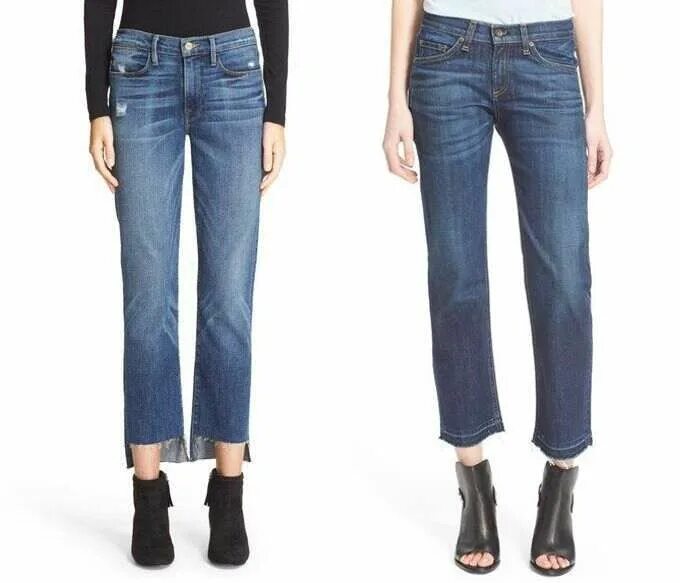Какой длины должны быть прямые джинсы. Мом клеш скинни трубы джинсы. Прямые джинсы женские модные. Обрезанные женские джинсы прямые. Обрезанные джинсы клеш.