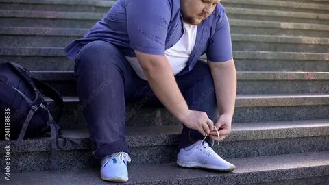 Overweight people wear sweaters