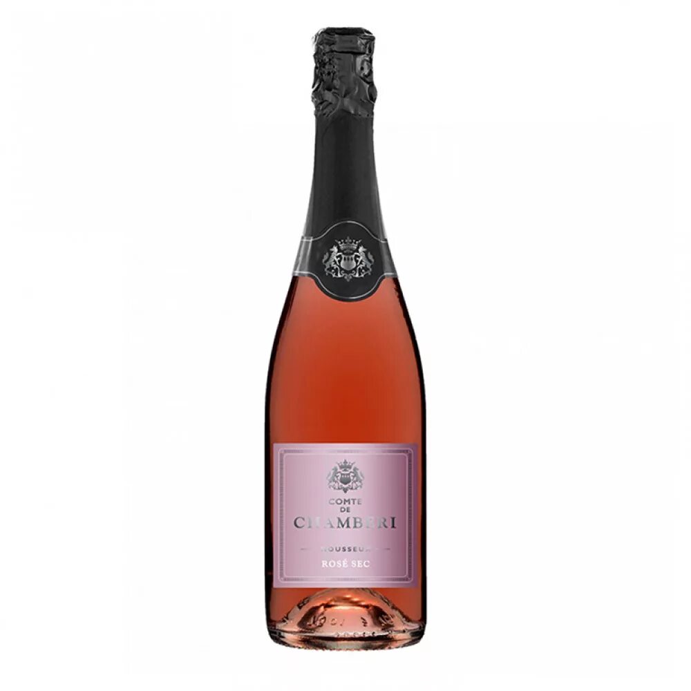 Розовые вина испании. Вино игристое Комт де Шамбери сухое розовое 0.75 л.. Шамбери брют. Комте де Камбери брют.