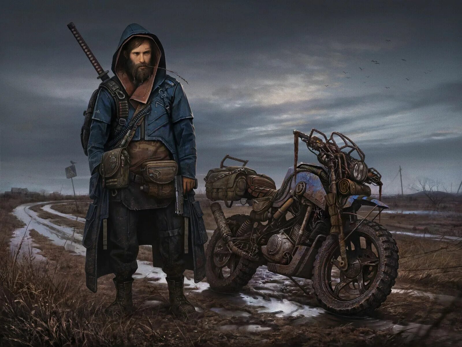 A person in a post apocalyptic game. Скиталец арт постапокалипсис. Постапокалипсис Пустошь Технотьма.