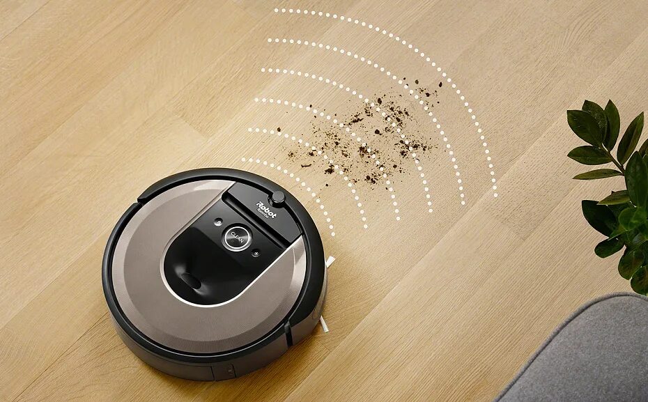 Реклама робота пылесоса. Робот-пылесос IROBOT Roomba i7. IROBOT Roomba i7. IROBOT Roomba i7158. Пылесос Румба i7.