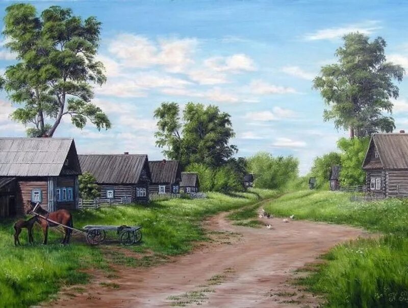 Аудио рассказы про деревню