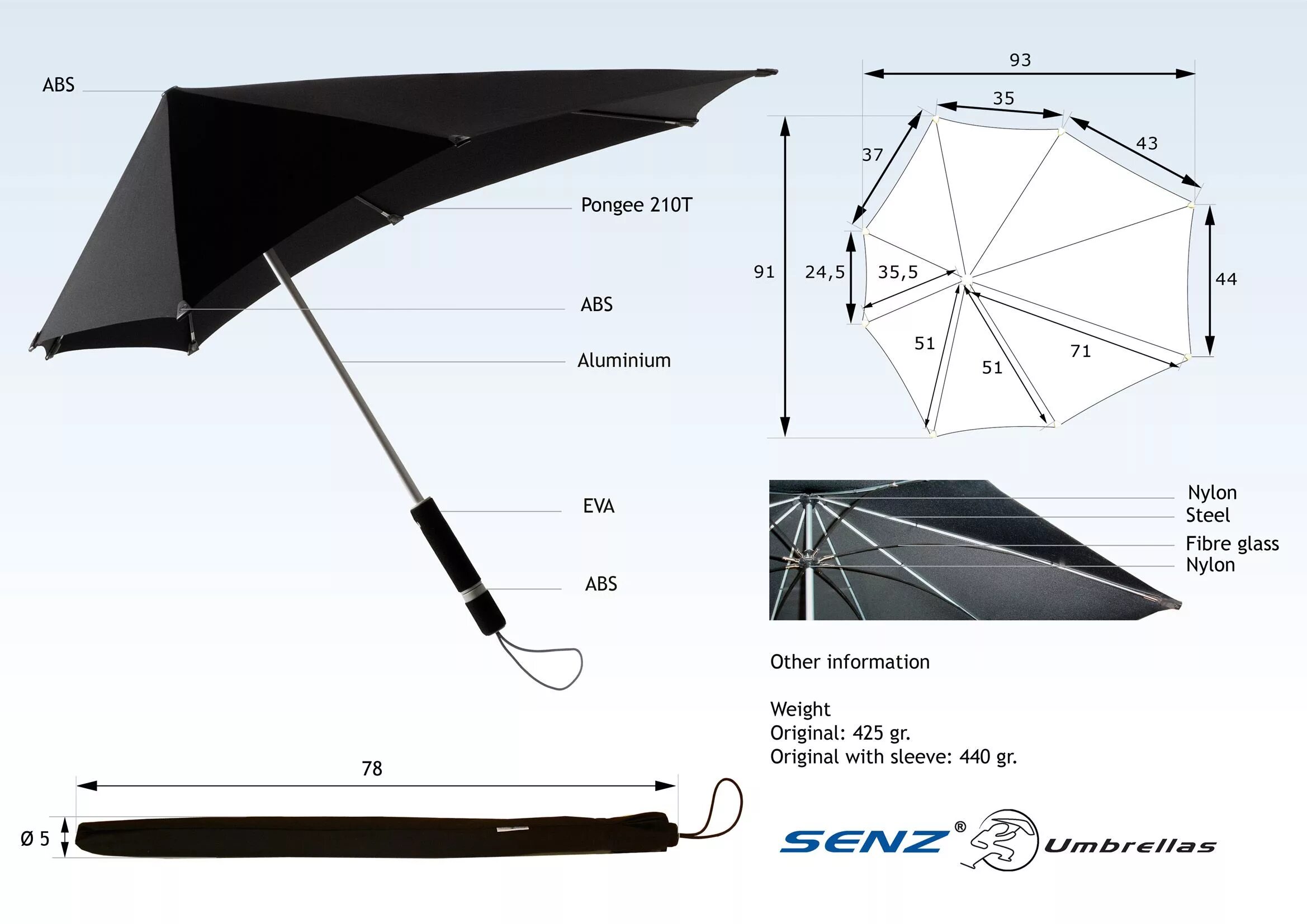 Составляющие зонтика. Gea 87071 зонт. Skyline Design зонт Voyager. Необычные зонты. Зонт несимметричный.