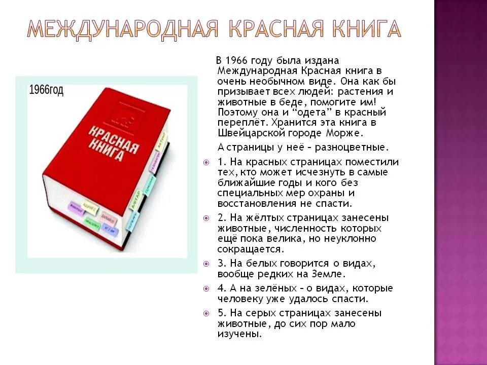 Пиши красная книга. Международная красная книга 4 класс. Рассказ о международной красной книги. Проект Международная красная книга 4 класс. Международная красная книга 1966 года.