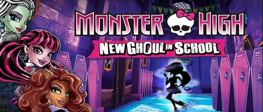 Игра Monster High New Ghoul. Monster High New Ghoul in School. Monster High New Ghoul in School-Plaza.
