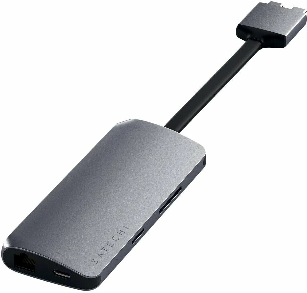 Разветвитель usb c hub. Satechi USB-C Dual Multimedia Adapter. Satechi USB-C/USB 3.0. Satechi Type-c USB. Satechi переходник Type-c.