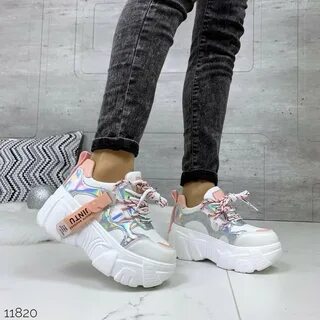 Кроссовки на платформе на wildberries