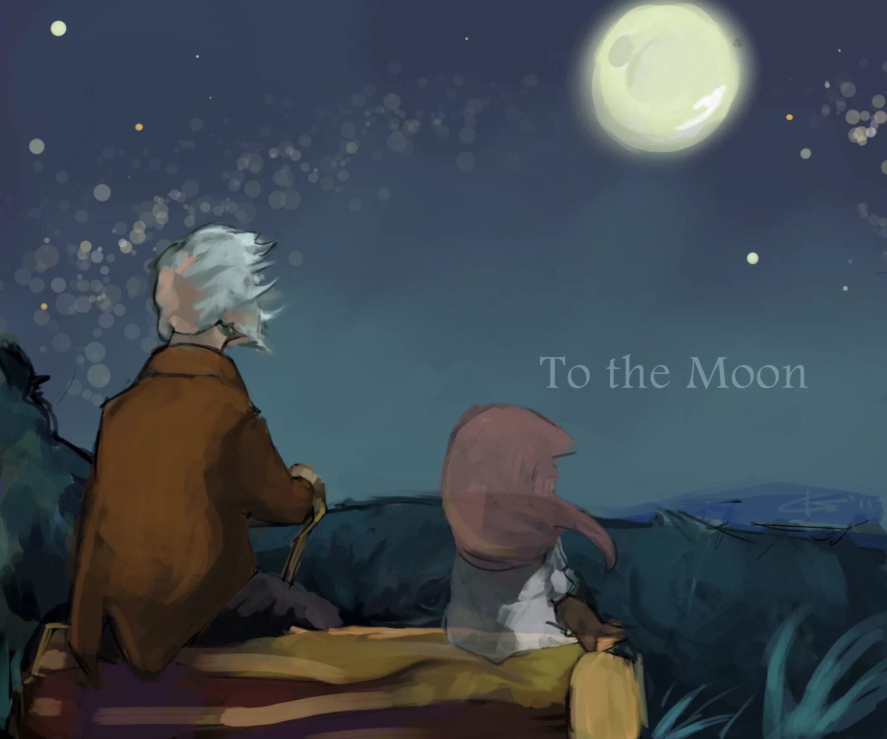 Зе мун слушать. To the Moon Ривер и Джон. To the Moon (2011). To the Moon арты. To the Moon игра.