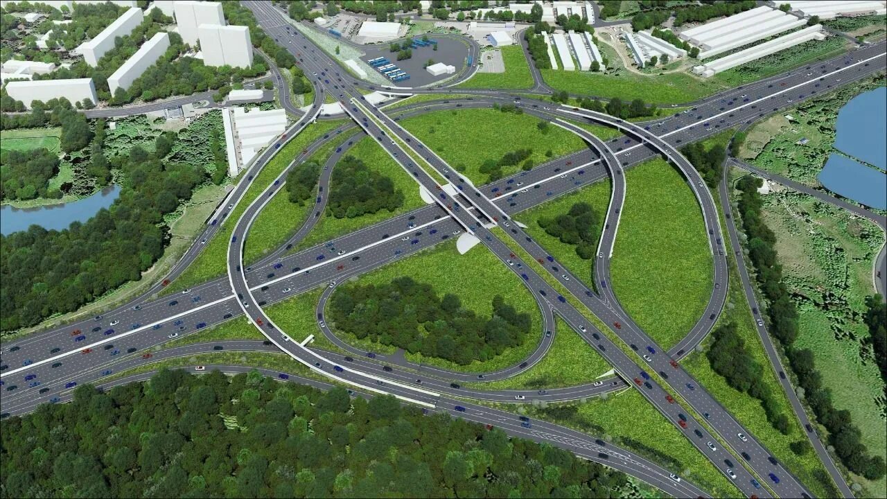 Развязка м4 и мкад схема новая В Москве открыли путепровод с МКАД на трассу М-4 "Дон" Пятый канал новости и в