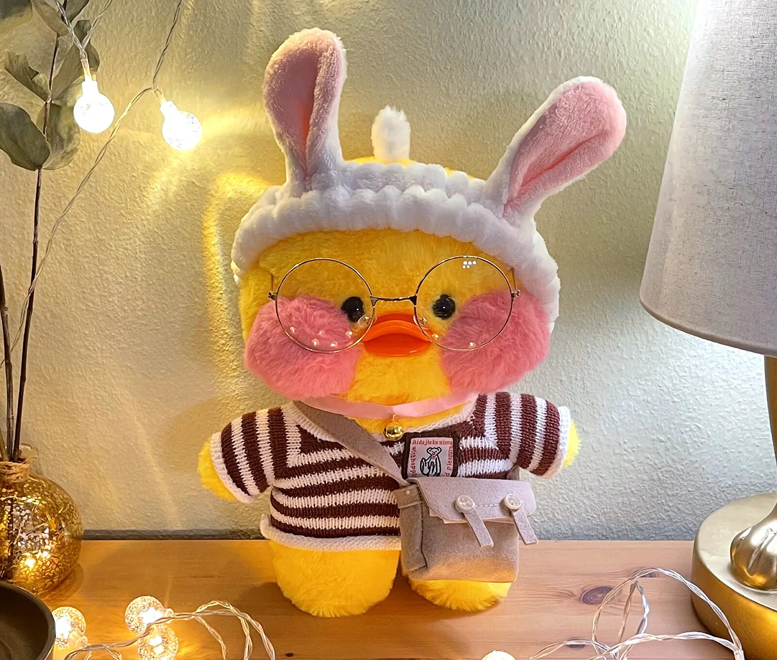 Tinni toys мягкая игрушка уточка lalafanfan duck, 30 см. лалафа уточка. уточка лалафанфан (lalafanfan duck). лала фанфан игрушка утенок. утка 2022 лалафанфан.