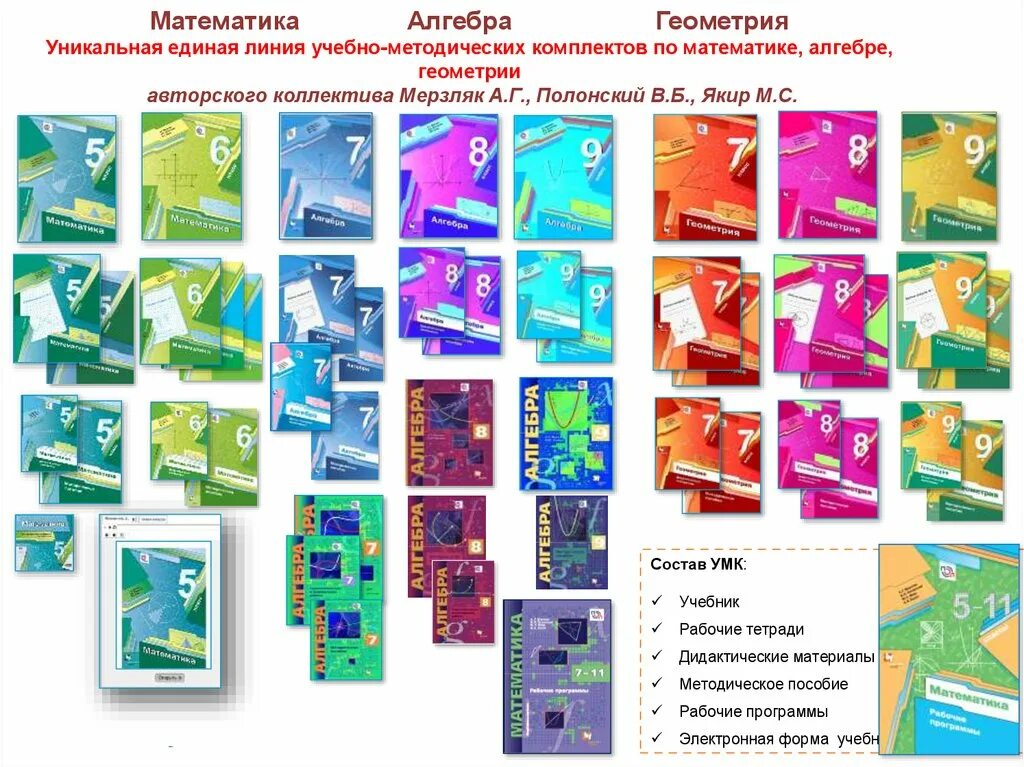 Линия УМК Мерзляк математика. Математике 5 класс УМК Мерзляк а.г., Полонский в.б., Якир м.с.. УМК Мерзляк математика 7-9 класс. Линейка учебников Дрофа. Математика 5 класс дидактические материал якир